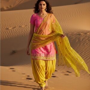 Bright Salwar Kameez EUC